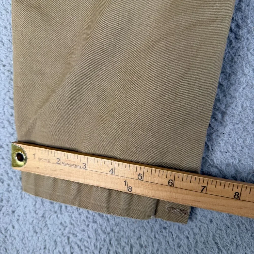 VINTAGE AMERICAN EAGLE Cargo Pant Men 32x34 Khaki Flex Utility Straight Workwear